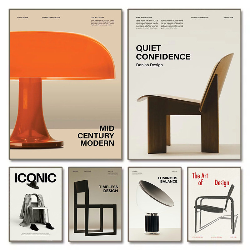Office Stool - Minimalistische Bauhaus iconische stoelen uit het