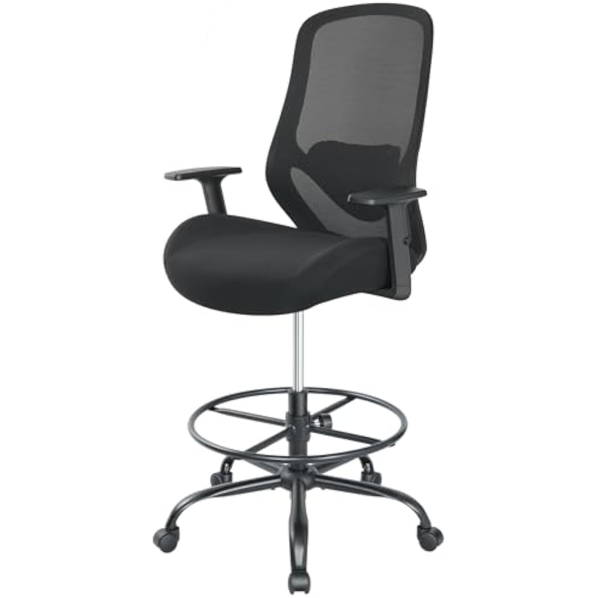 Standing Desk - Ergonomische hoge tekenstoel met zitting van