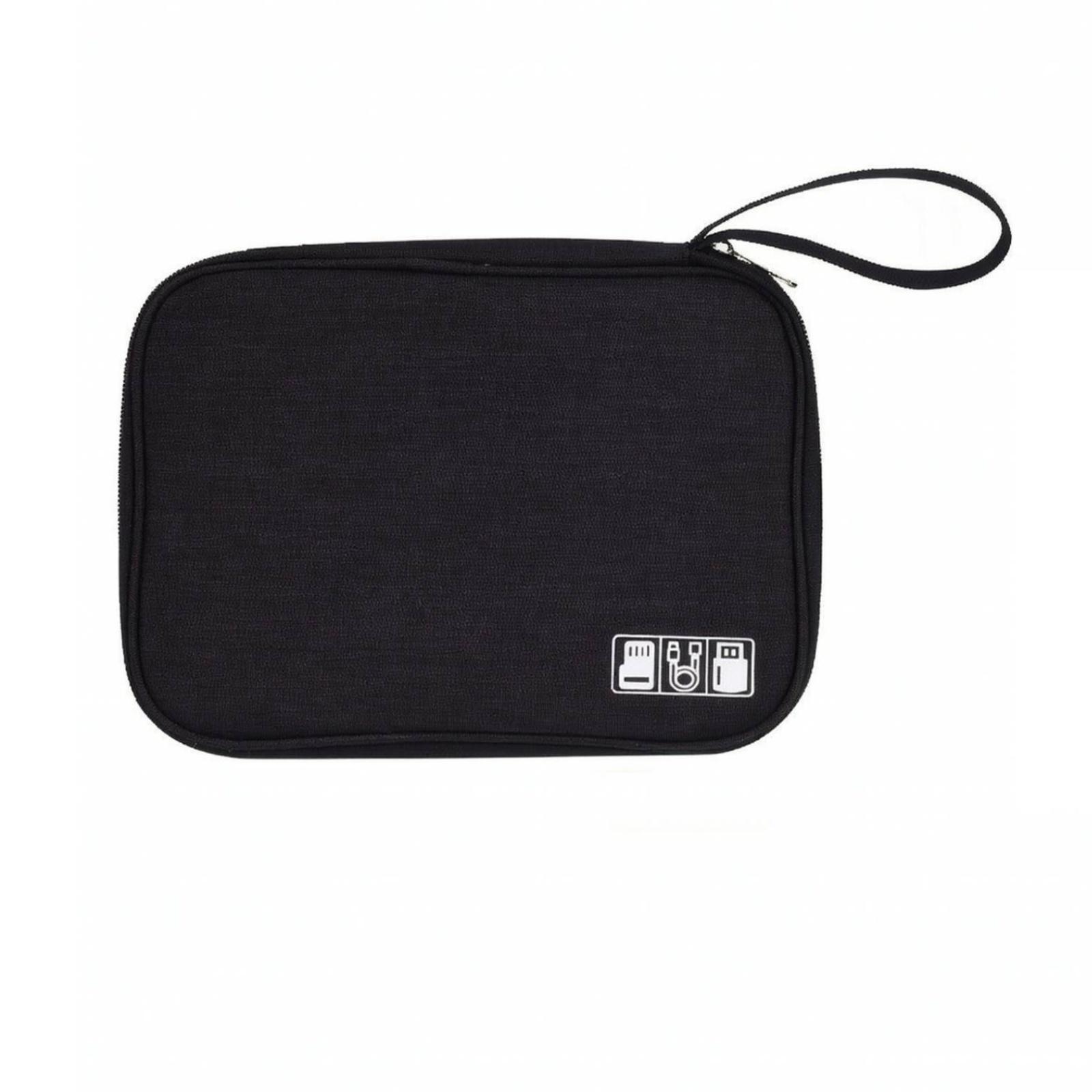 Desk Organizer - Duurzame kabelorganizer van Oxford-stof met gaasvakken
