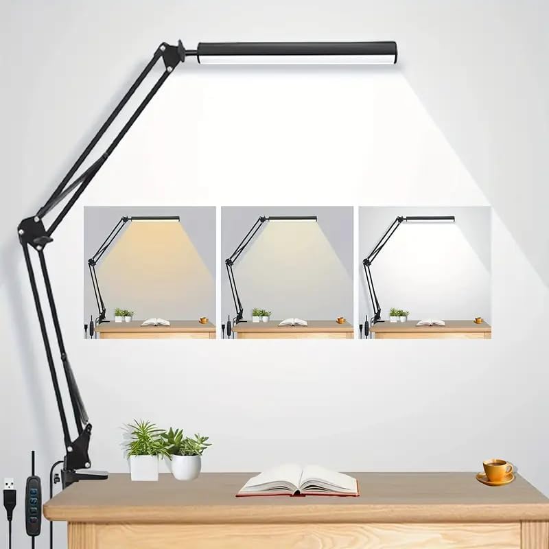 Desk Lamp - LED-bureaulamp voor thuis, lezen, studeren, verstelbare