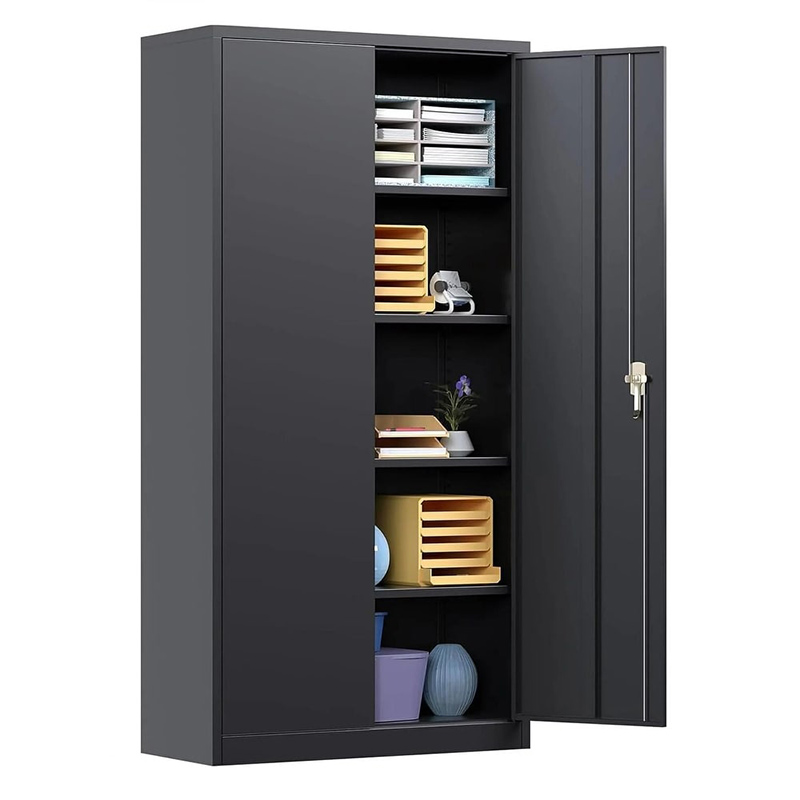 File Cabinet - # Stalen afsluitbare archiefkast met sleutelslot,