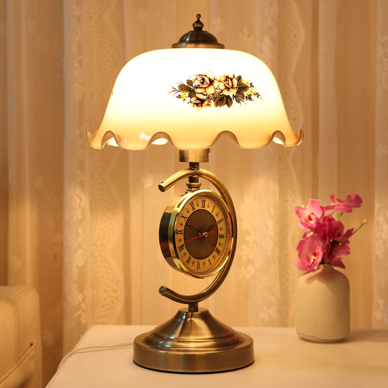 Desk Lamp - Middeleeuwse, retro, nostalgische Europese stijl, klokvormige