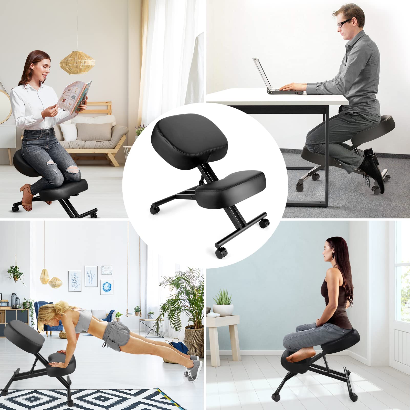 Ergonomische knielstoel voor k - Office Chair recensie en prijs