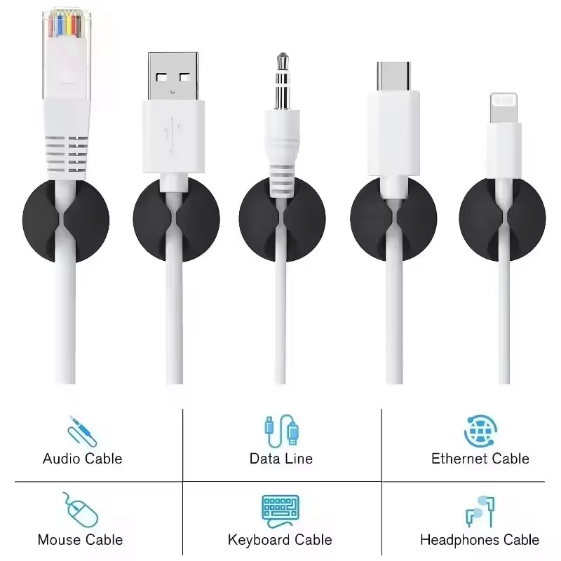 Mini siliconen USB-kabelopwind - Desk Organizer recensie en prijs