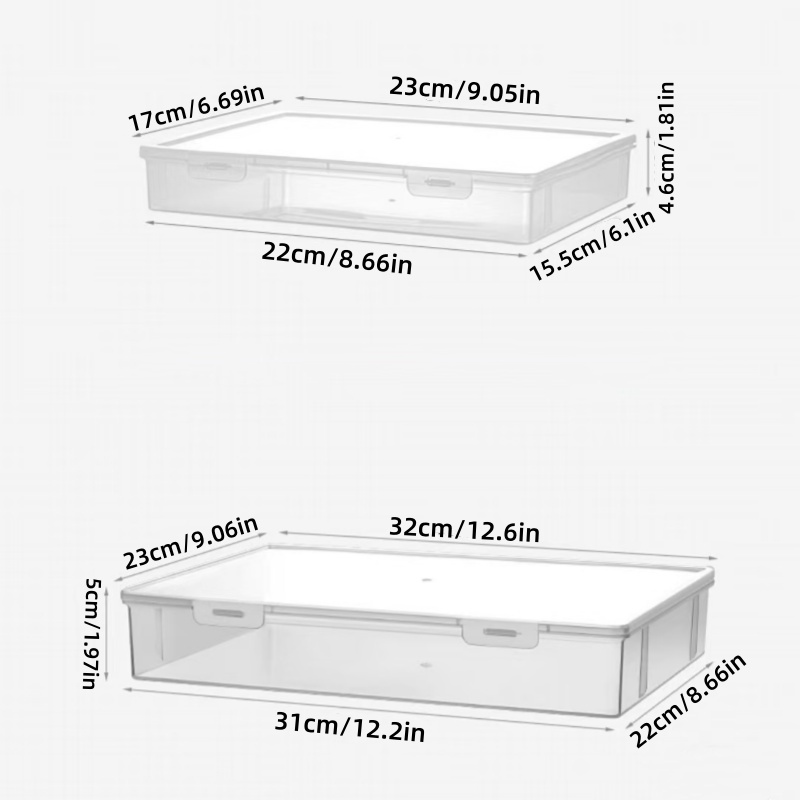 1 stuks/Transparante opbergdoo - File Cabinet recensie en prijs