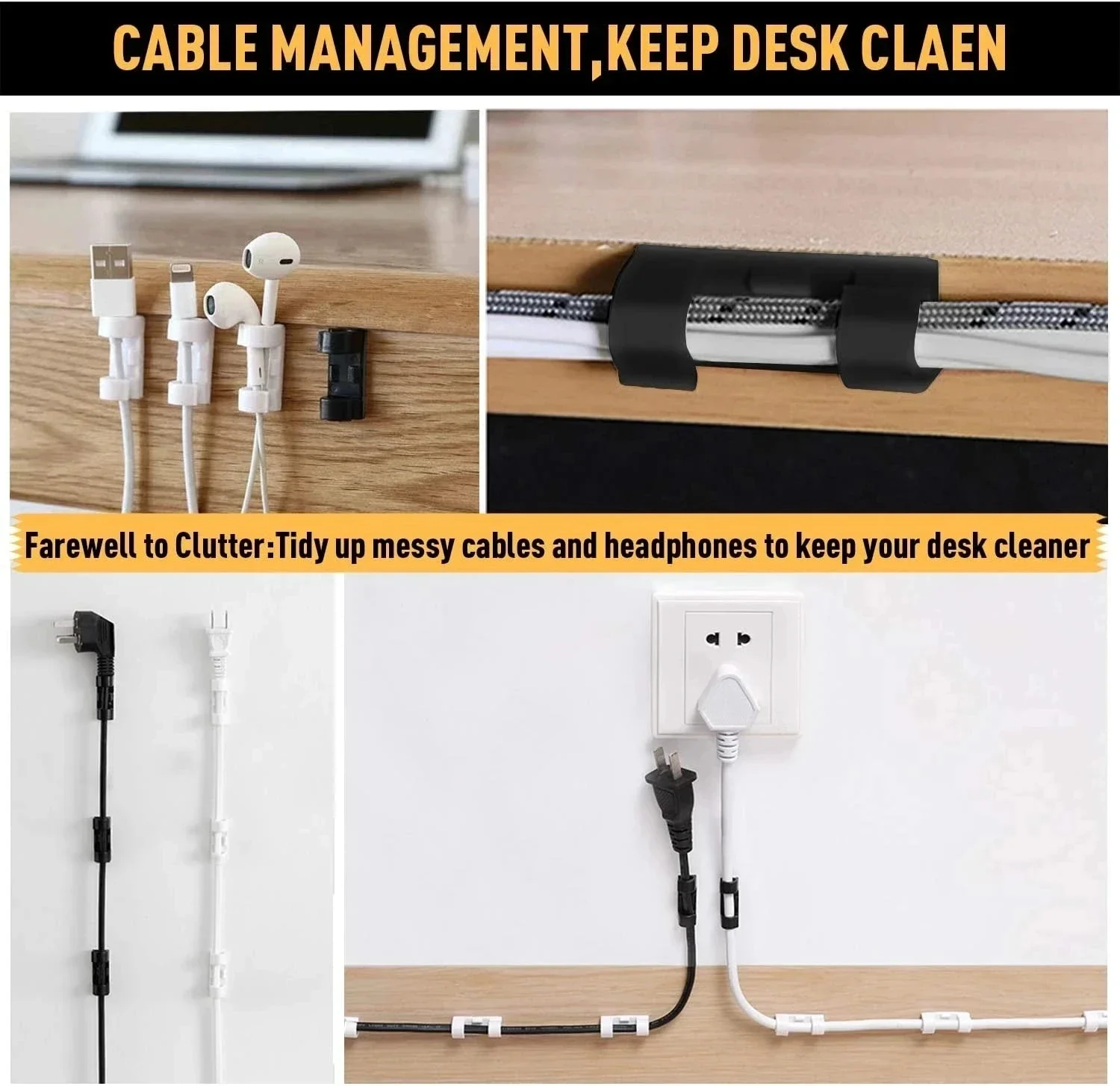 Kabelclips, organizer, draadho - Desk Organizer recensie en prijs