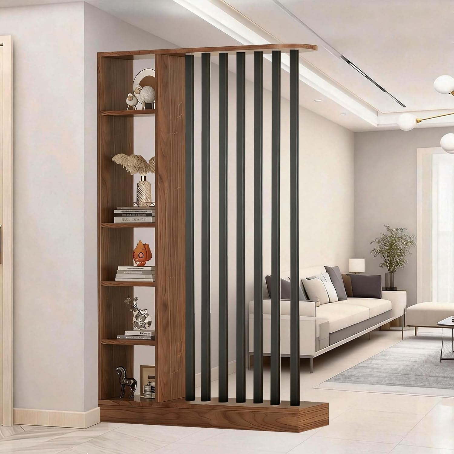 Kamerdeelwand van vloer tot pl - Partition Screen Divider recensie en prijs