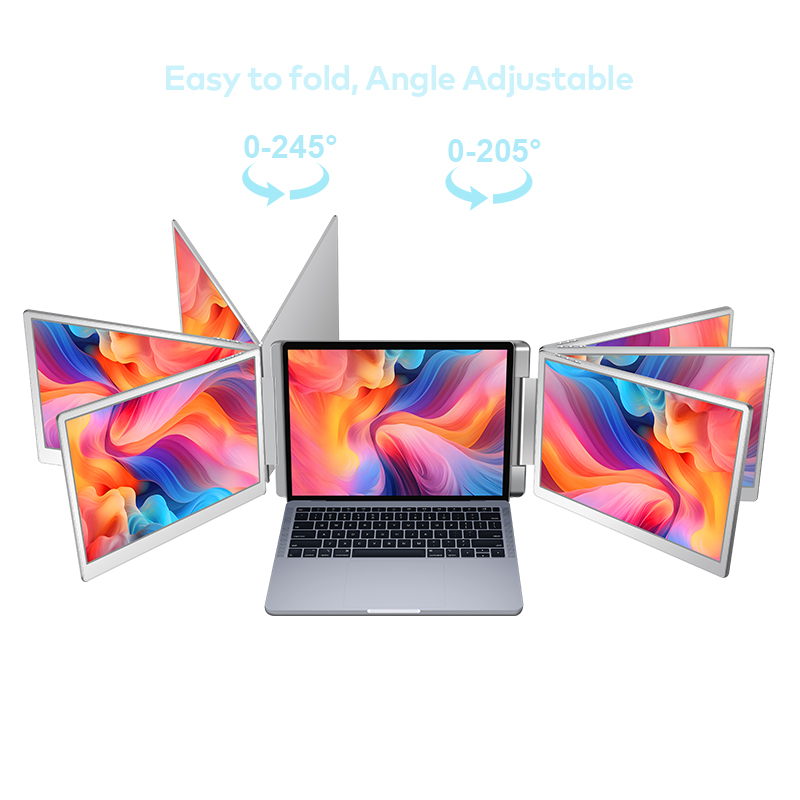 Dubbel scherm Draagbare LCD-mo - Monitor Stand recensie en prijs