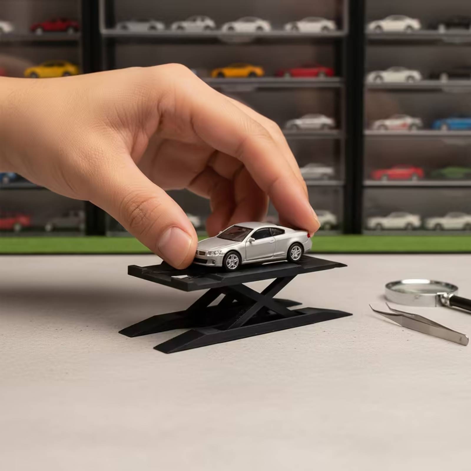 Modelauto-displayrek Dubbelwan - Standing Desk recensie en prijs