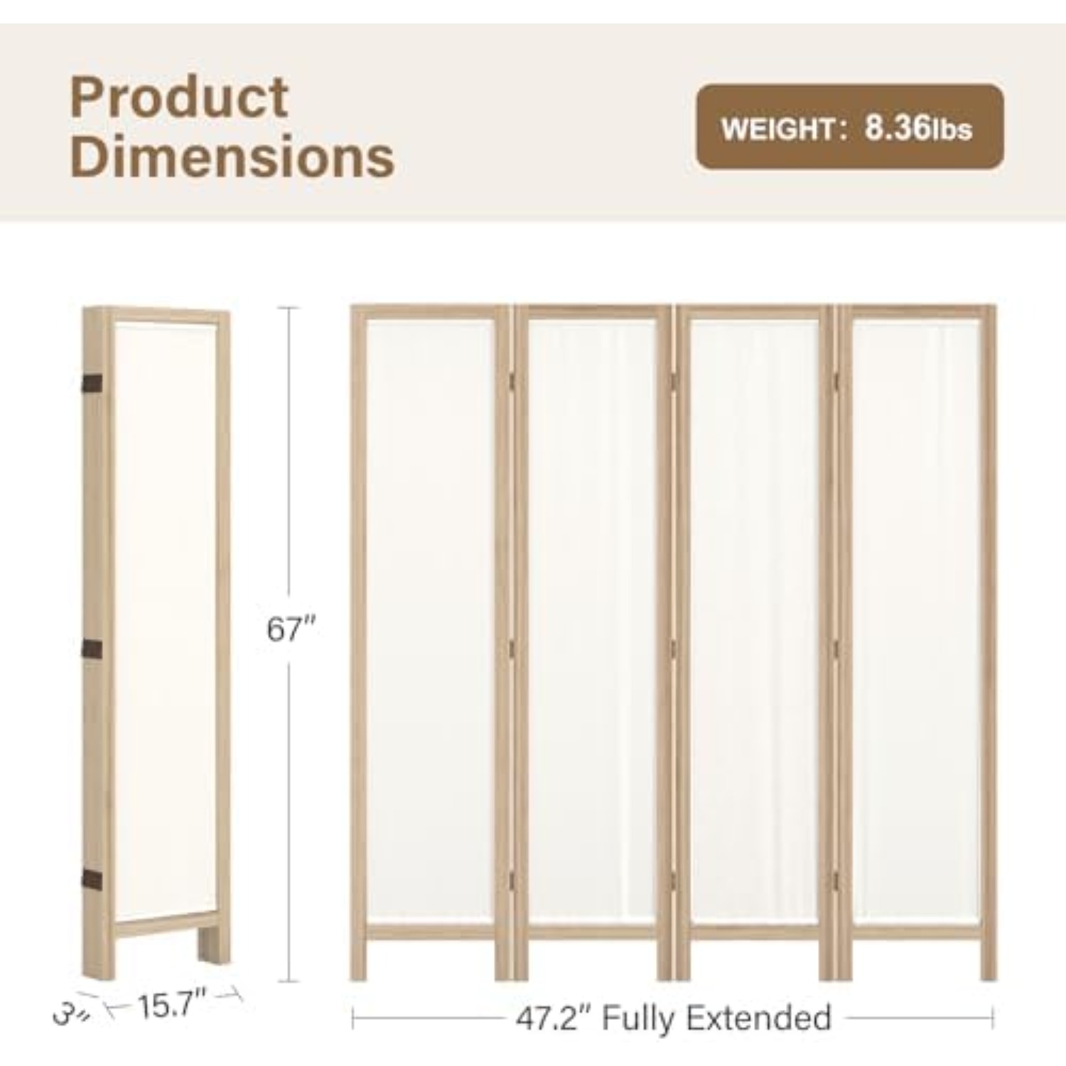 Linnen kamerverdeler privacy s - Partition Screen Divider recensie en prijs