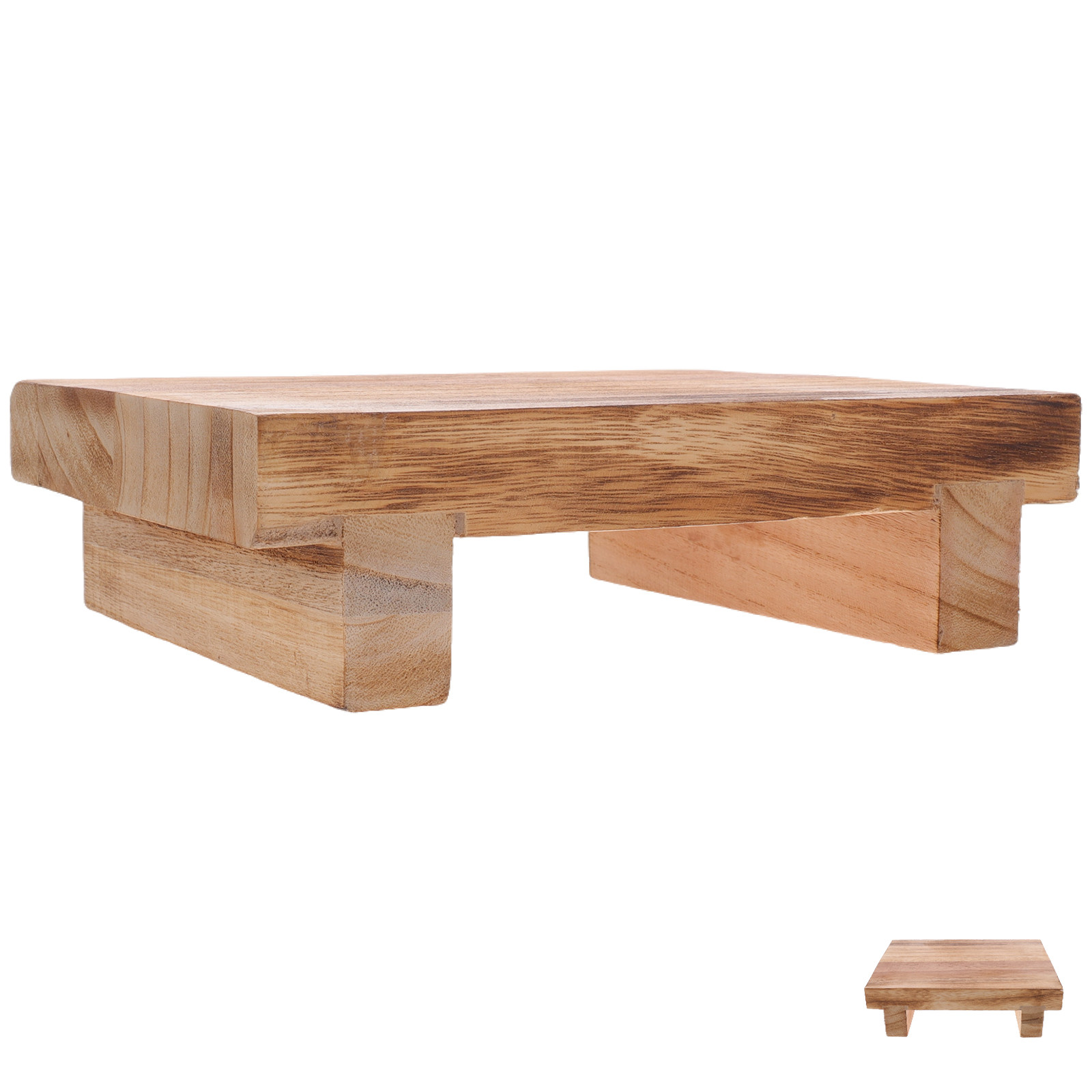 Houten opstapje, voetensteun v - Office Stool recensie en prijs
