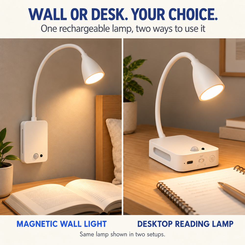 4000mAh oplaadbare magnetische - Desk Lamp recensie en prijs